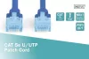 DIGITUS DK-1511-005/B Cat.5e U/UTP PVC 0,5m kék patch kábel