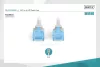 DIGITUS DK-1512-005 Cat.5e U/UTP PVC 0,5m szürke patch kábel