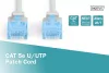 DIGITUS DK-1512-100 Cat.5e U/UTP PVC 10m szürke patch kábel