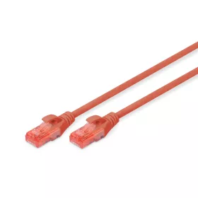 DIGITUS DK-1617-010/R Cat.6 U/UTP LSZH 1m piros patch kábel