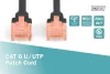 DIGITUS DK-1617-020/BL Cat.6 U/UTP LSZH 2m fekete patch kábel