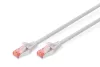 DIGITUS DK-1644-100 Cat.6 S/FTP LSZH 10m szürke patch kábel