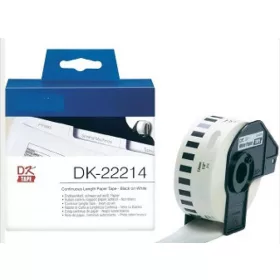 Utángyártott BROTHER DK22214 papírszalag 12mm x 30,48m