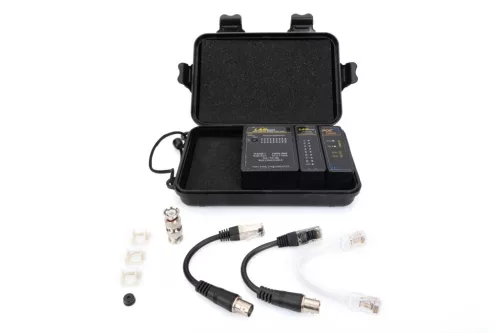 DIGITUS DN-14001-1 Hálózati (RJ45, BNC, PoE) kábel teszter