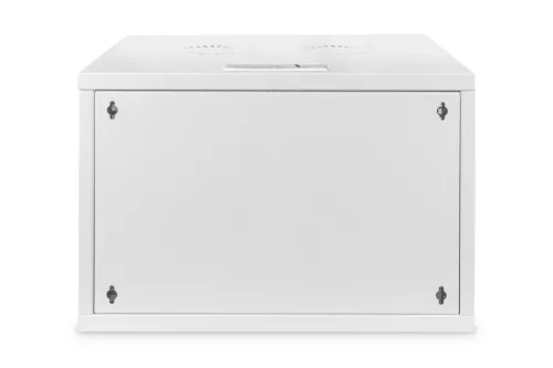 DIGITUS DN-19 07U-S-1 19" 7U 370x540x400mm lapraszerelt üvegajtós szürke fali rack szekrény