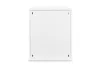DIGITUS DN-19 12-U-S-1 19" 12U 595x540x400mm lapraszerelt üvegajtós szürke fali rack szekrény