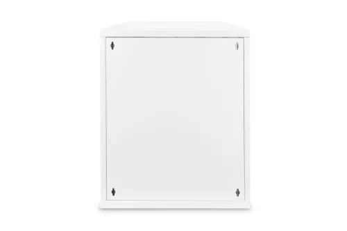 DIGITUS DN-19 12-U-S-1 19" 12U 595x540x400mm lapraszerelt üvegajtós szürke fali rack szekrény