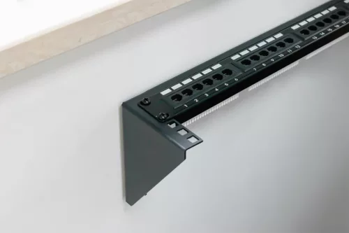DIGITUS DN-48004 19" 4U fekete hálózati fali konzol