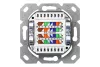DIGITUS DN-9006-N Cat.6 Modulo50 dupla falon kívüli aljzat 2xRJ45 árnyékolt csatlakozóval