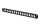 DIGITUS DN-91400 19" 1U 16port fekete moduláris üres patch panel