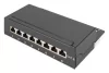 DIGITUS DN-91608SD Cat.6 8port asztali fekete árnyékolt patch panel