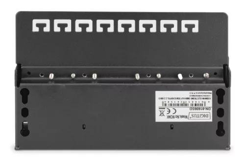 DIGITUS DN-91608SD Cat.6 8port asztali fekete árnyékolt patch panel