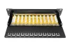 DIGITUS DN-91612S Cat.6 12port asztali fekete árnyékolt patch panel