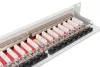 DIGITUS DN-91624S-EA 19" 1U 24port Cat.6A kompakt szürke árnyékolt patch panel