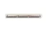 DIGITUS DN-91624S-EA 19" 1U 24port Cat.6A kompakt szürke árnyékolt patch panel