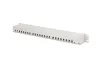 DIGITUS DN-91624S 19" 1U 24port Cat.6 kompakt szürke árnyékolt patch panel