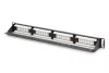 DIGITUS DN-91624U-CR 19" 1U 24port Cat.6 kompakt fekete árnyékolatlan patch panel