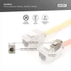 DIGITUS DN-93615 Cat.6A árnyékolt szerszám nélkül szerelhető Keystone Jack