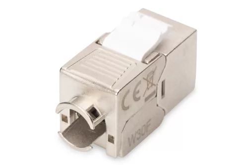 DIGITUS DN-93615 Cat.6A árnyékolt szerszám nélkül szerelhető Keystone Jack