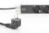 DIGITUS DN-95401 19" 1U PDU 8xCEE 7/3 schuko aljzat CEE7/7 csatlakozó 2m elosztósor