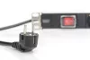 DIGITUS DN-95402 19" 1U PDU alumínium 7x Schuko aljzat CEE7/7 csatlakozó kapcsolós hálózati 2m elosztósor