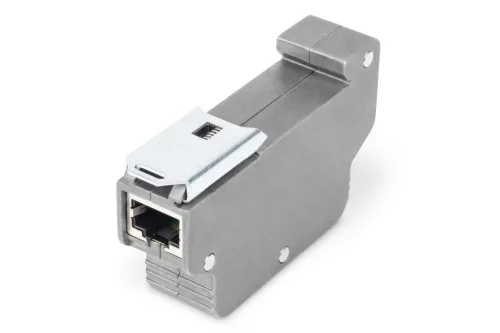 DIGITUS DN-95421 DIN sínes RJ45 PoE túlfeszültségvédő