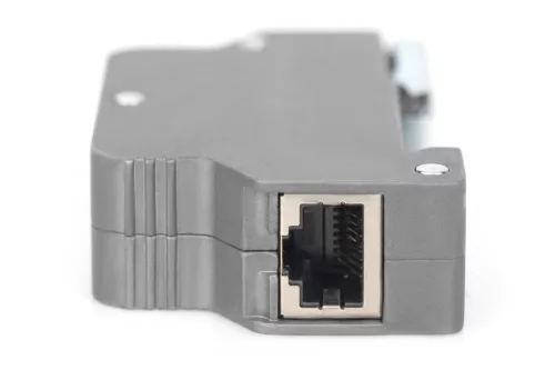 DIGITUS DN-95421 DIN sínes RJ45 PoE túlfeszültségvédő