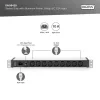 DIGITUS DN-95429 19" 1U PDU 230V 10A 9xIEC C13 aljzat IEC C14 csatlakozó 2m elosztósor