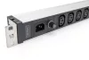 DIGITUS DN-95429 19" 1U PDU 230V 10A 9xIEC C13 aljzat IEC C14 csatlakozó 2m elosztósor