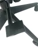 Aarven, Fekete, 4D kartámlás, deréktámaszos, Irodai forgószék