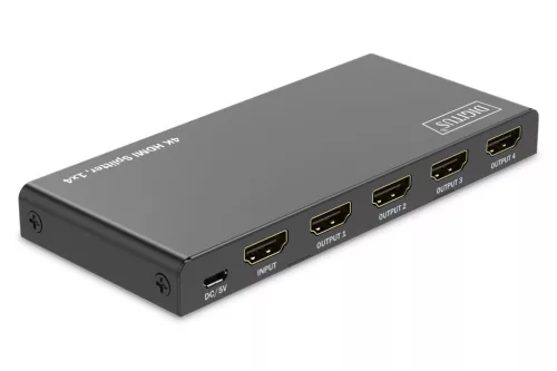 DIGITUS DS-55337 4 portos 4K/60Hz HDMI splitter