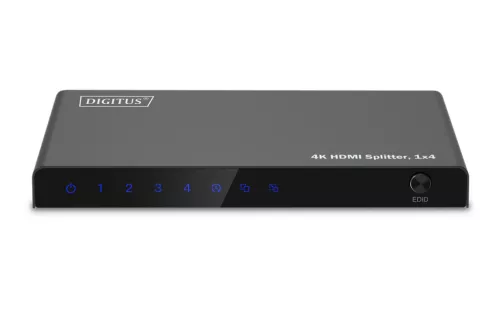DIGITUS DS-55337 4 portos 4K/60Hz HDMI splitter