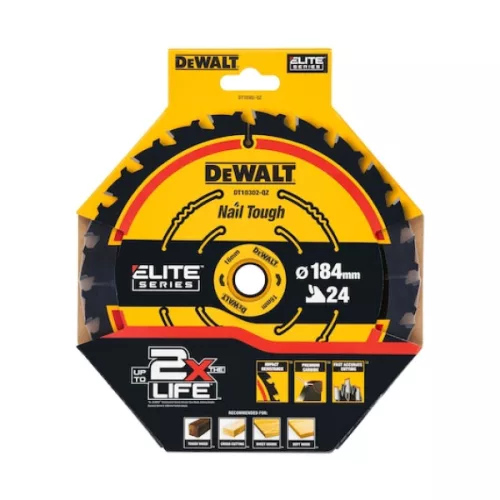 DEWALT Körfűrészlap, Extreme, 184x16 mm, 24 fog