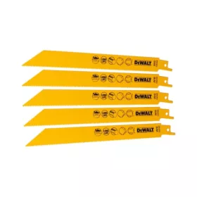 DEWALT Orrfűrészlap, 203mm, 5db, fém, 3-8mm, kettősfém
