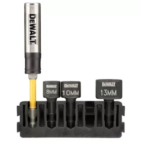 DEWALT Hegytartó, behúzófejes és torziós betétek, 5db