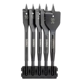 DEWALT Hegytartó, lapos fafúrók Extreme, 5db, 16-32mm