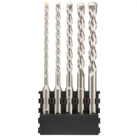 DEWALT Hegytartó, SDS-Plus fúrók, 5db, 5-12x160mm