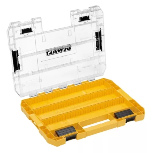 DEWALT Tároló, ToughCase nagy, üres, 6db elválasztóval