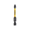 DEWALT Bithegy, csavarhúzó, 57mm, 5db, PH2 FLRQ