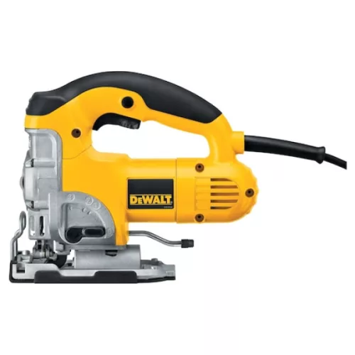 DEWALT Dekopírfűrész, 701W, felsőfogantyús, lengőlöket, koffer