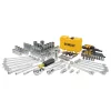 DEWALT Szerszámkészlet, 142db, 1/4", 3/8