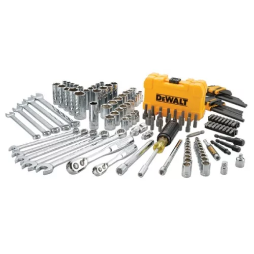 DEWALT Szerszámkészlet, 142db, 1/4", 3/8