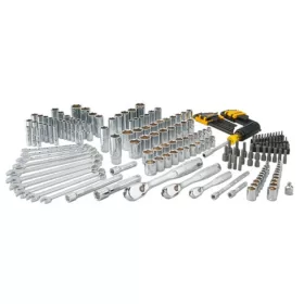 DEWALT Szerszámkészlet, 205db, 1/4", 3/8", 1/2