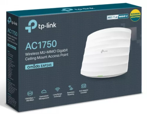TP-LINK ACCESS POINT EAP245 AC1750 Wless Gigabit CeilingM