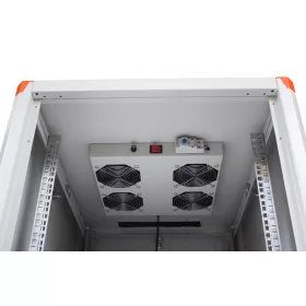   Legrand EC4V 4 ventillátoros tetőventillátor és termosztát készlet Evoline álló szekrényhez