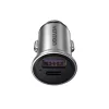 Vention USB-A+C (2port,30W, szürke, szivargyújtós), töltő