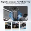 Vention USB-A+C (2port,30W, szürke, szivargyújtós), töltő