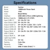 Vention FHOB0 10000mah,22,5W, powerbank