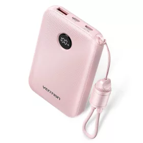 Vention FKAP0-C 10000mah, (rózsaszín,22,5W), powerbank
