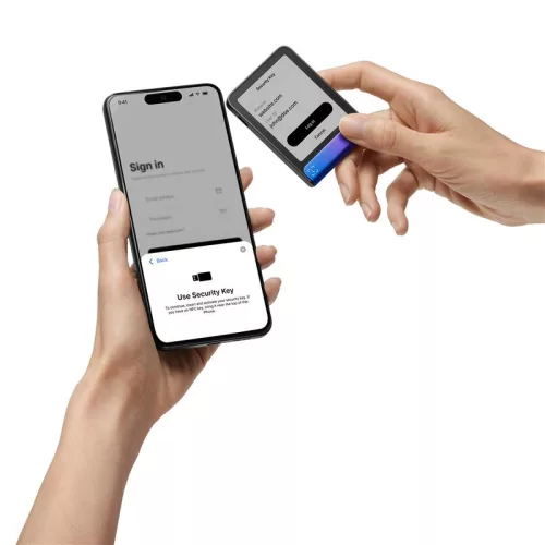 Ledger Flex Neptune Blue Crypto Hardware Wallet with Recovery Key